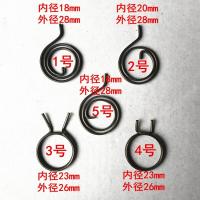 防盗把手弹簧 防盗拉手配件 把手弹簧 手柄弹簧 双活双快防盗锁配件