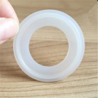 盼特管件卫生级快装硅胶卡箍垫片 不锈钢密封圈 卡盘接头端头垫圈