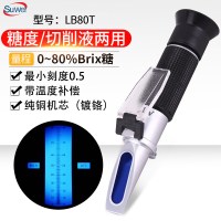 速为糖度计折光仪水果甜度测糖仪豆浆波美度蜂蜜盐度计测试高精度