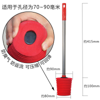 定做厕所塞蹲便器防臭堵头蹲便池塞子蹲坑堵臭器卫生间马桶防臭疏通器 蹲坑防臭