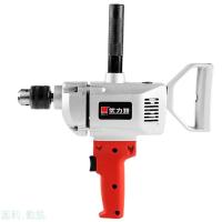 优力特工业级大功率飞机钻涂料油漆腻子粉搅拌机手电钻