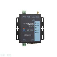 WIFI无线串口服务器RS232/485转WIFI/RJ45网口有人串口转网口USR-W610