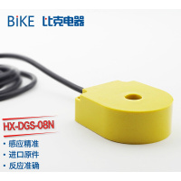 比克HX-DGS-08N 高速金属物体环型接近开关NPN螺丝弹簧机检测8mm HX-DGS-08N