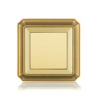 青铜空白面板90型联体别墅宾馆立式墙壁开关插座