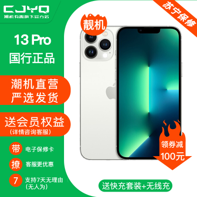 [99新]Apple iPhone 13Pro 银色 128GB苹果13P 全网通5G 双卡双待 二手手机 国行正品