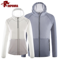 犀力那 户外春夏情侣皮肤衣女防泼水轻薄透气户外运动风衣防晒衣