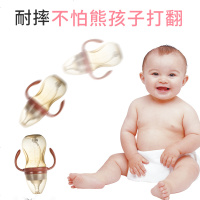 [新品推荐]240毫升+吸嘴+鸭嘴儿童宝宝ppsu新初生吸管喂水婴儿奶瓶水瓶两用2-3岁0-6个月防胀气