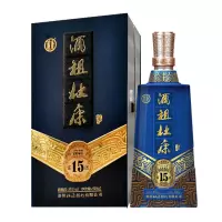 [酒厂自营]浓香型酒祖杜康酒15窖区500mL50度白酒 50年窖龄白酒酒自饮酒中秋礼品酒