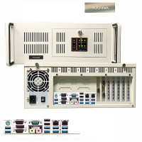 Tuunwa腾华国产飞腾4U工控机服务器自主可控电脑主机麒麟统信UOS支持6个串口1*PCIe x16和2*Mini-PCIe槽FT-2000/4-2G显卡-8GB-256GB固态
