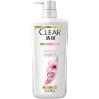 滋润护发清扬洗发水清扬去屑洗水樱花沁爽型500ml/720ml 正品樱花香氛水润男女