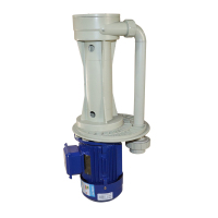 胜川宝CM-60LK-1可空转直立式槽内泵六角盘0.75kwPP废气喷淋塔专用防腐耐酸碱泵电动立式液下泵水泵