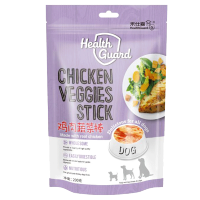 禾仕嘉鸡肉蔬菜棒磨牙棒 宠物狗训练奖励咬胶200g