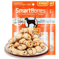 smartbones地瓜味迷你咬胶16支狗狗零食洁齿骨训练奖励泰迪幼犬迷你磨牙棒