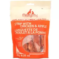 meatyway狗零食鸡胸肉夹苹果肉干肉条 金毛幼犬训练奖励零食180g