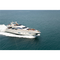 三亚半山半岛1号Azimut意大利108尺豪华游艇租赁出海(三亚最豪华超级精品游艇)