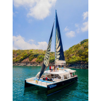 [618秒]深圳新双体帆船游艇移动的海上城堡全程舒适体验租赁1小时