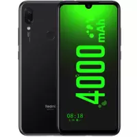 小米 红米Redmi Note7 6GB+64GB 亮黑色 幻彩渐变AI双摄 移动联通电信全网通4G手机 小水滴全面屏拍照游戏智能手机
