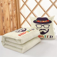 汽车抱枕被子两用靠枕车用头枕车内车上枕头车座椅车载车用腰靠垫