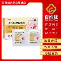 昆中药 参苓健脾胃颗粒 无蔗糖 5g*8袋/盒 补脾健胃,利湿止泻。用于脾胃虚弱,饮食不消,或泻或吐,形瘦色萎,神疲乏力
