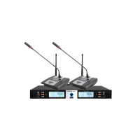 DICD UW82 一拖二无线会议话筒