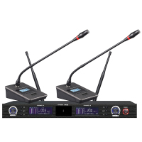 DICD  一拖二鹅颈话筒 UW-C821