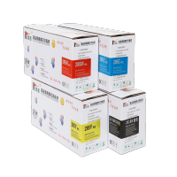 鸿图TN281BK\285C\285Y\285M彩色粉盒 适用兄弟 HP-3150/3170/9020/9140