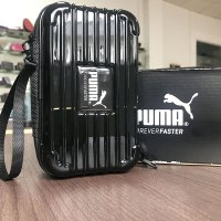 彪了马化妆洗漱包收纳盒旅行箱式斜跨包手拿款简约多功能便携整理