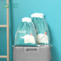 旅行收纳袋束口袋子抽绳袋防水旅游装鞋子的整理袋衣物旅游收纳包