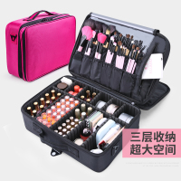 大号多层收纳化妆箱包专业化妆师跟妆手提工具包纹绣箱大容量