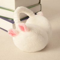 韩版可爱折叠护耳罩耳套保暖女耳包耳捂耳暖冬季亲子儿童猫耳套