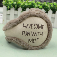 冬天耳套加厚保暖仿皮毛一体男女耳罩冬季耳捂后戴式耳暖耳包可爱