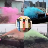 彩跑粉喷瓶开业街拍庆典摄影娱乐婚庆道具狂欢彩色自动喷射玉米粉