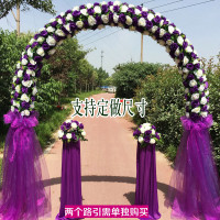 花全花拱绢花拱开业庆典拱结婚拱新款花花架婚庆道具