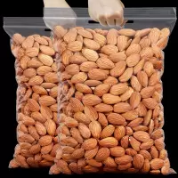 无壳盐焗味扁桃仁250g/500g原味巴旦木仁坚果干果炒货零食