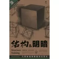 几何体结构明暗对比范本9787539440262湖北美术出版社