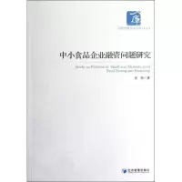 中小食品企业融资问题研究9787509620977经济管理出版社