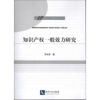 知识产一般效力研究9787513017848知识产权出版社