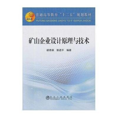 矿山企业设计原理与技术9787502463717冶金工业出版社