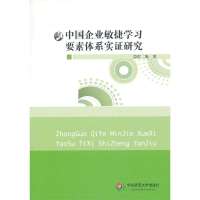 中国企业敏捷学习要素体系实证研究(2012)9787567509276华东师范大学出版社