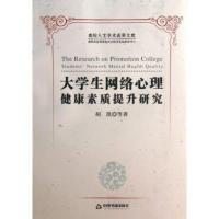 大学生网络心理健康素质提升研究9787506834308中国书籍出版社