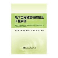 地下工程稳定*控制及工程实例9787502469214冶金工业出版社