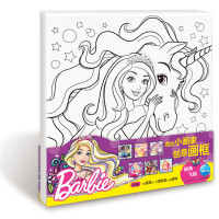芭比小画家创意画框(裙角飞扬)9787556053681长江少年儿童出版社
