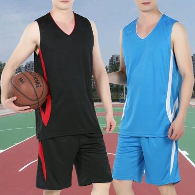 夏季运动套装男休闲跑步服健身套装速干透气健身篮球服短裤套装男士球衣串得起
