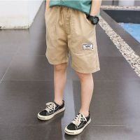 男童裤夏季新款休闲运动工装裤中大童帅气宽松五分裤串得起