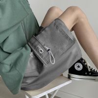 工装短裤男外穿夏季薄款潮牌ins港风潮流宽松百搭休闲五分裤子男串得起