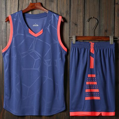 夏季健身跑步运动套装篮球服速干透气短裤男训练队服比赛球衣背心串得起