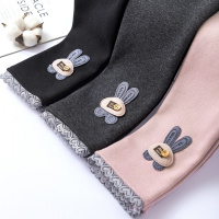 加绒打底裤新款女童加绒加厚外穿冬装串得起