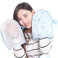 串得起2019新款时尚舒适透气防水日常骑电动摩托车防晒手套春夏天电车遮阳透气防水简约个性护手把套薄款女卡通印花手套