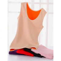 保暖背心女加厚加绒秋冬季贴身打底衫上衣紧身托胸大码棉保暖内衣串得起