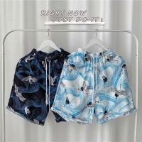 沙滩裤男士可下水速干宽松款大码泳裤男防尴尬泡温泉度假游泳短裤串得起